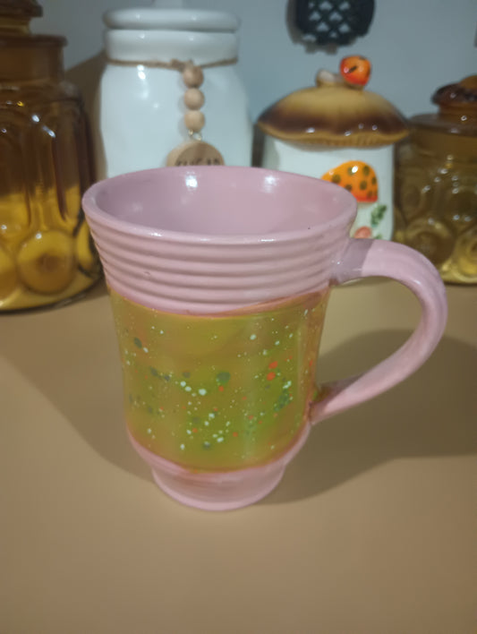 Pink + Green 16oz Mug
