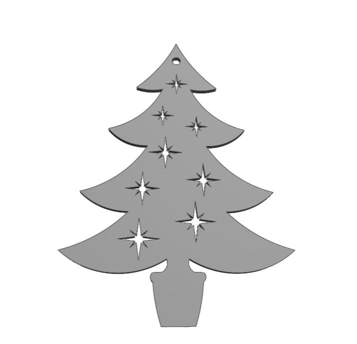 MCM Star Tree Ornament