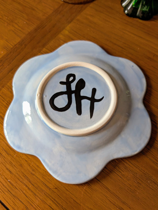 Small Flower Plate