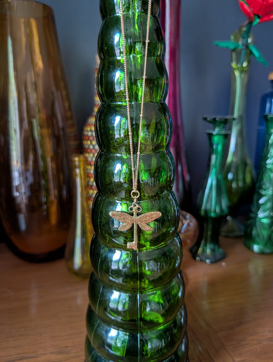 Dragonfly Key Pendant