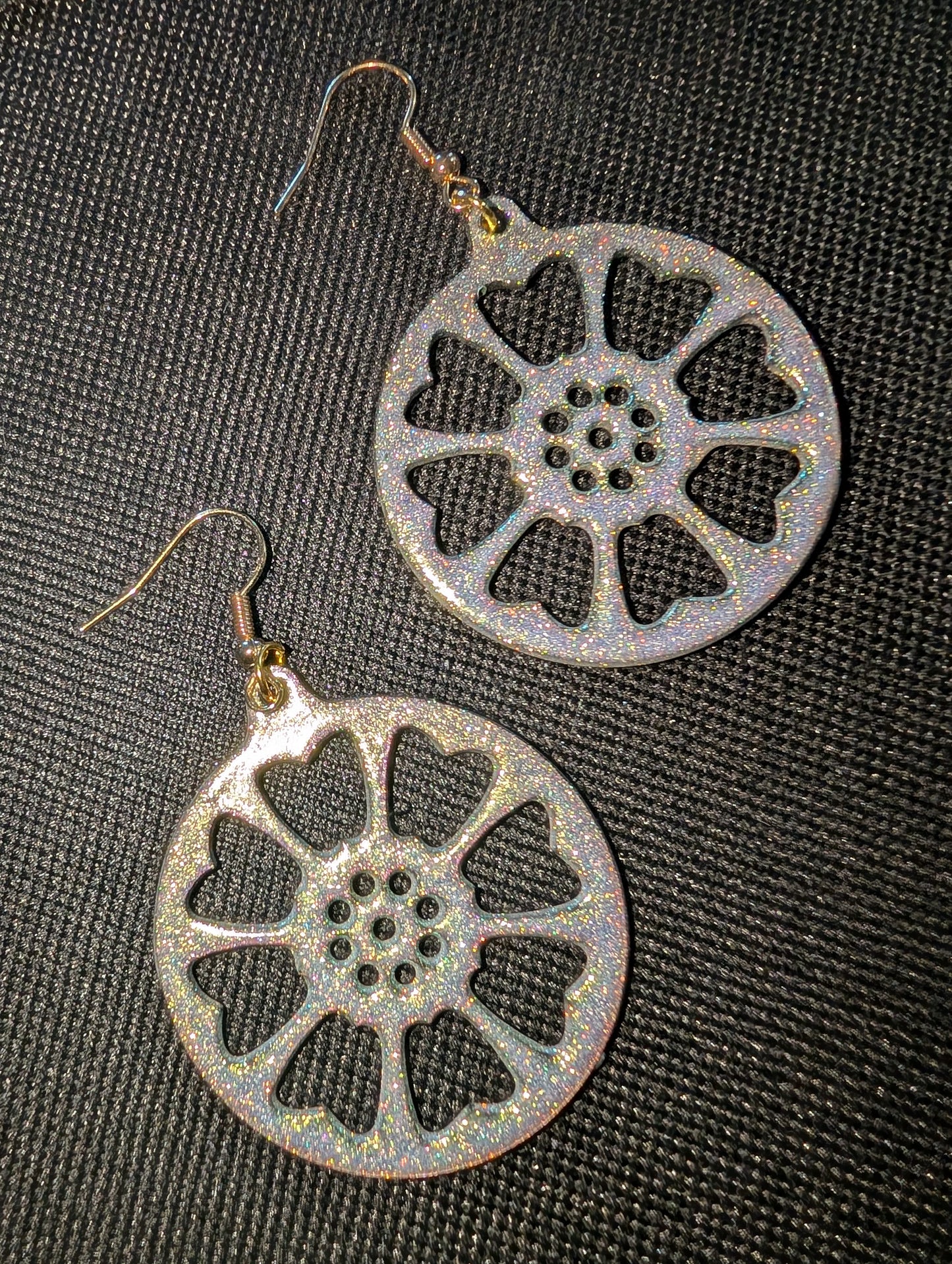 White Lotus Earrings