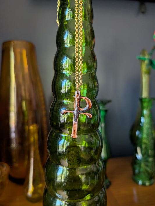 Staurogram Pendant - Copperhead