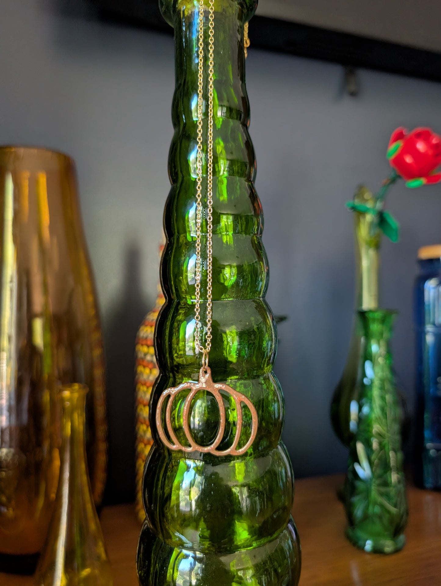 Pumpkin Pendant - Pumpkin Brown