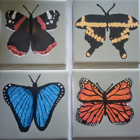 Butterfly Ceramic Coasters