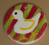 Ceramic Ornament - Duck