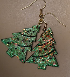 Christmas Tree Earrings