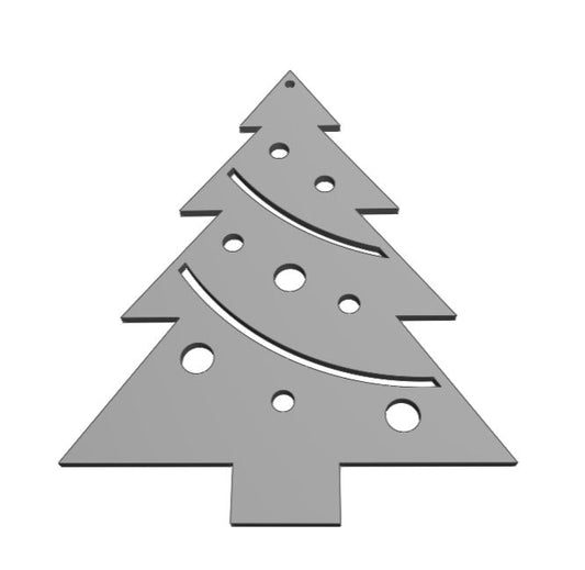 Classic Decorated Tree Ornament