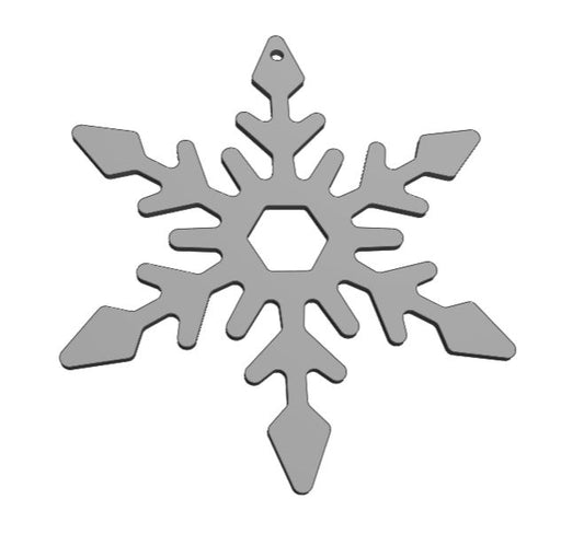 Dainty Snowflake #2 Ornament