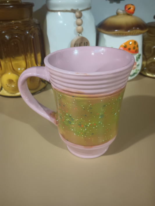 Pink + Green 16oz Mug