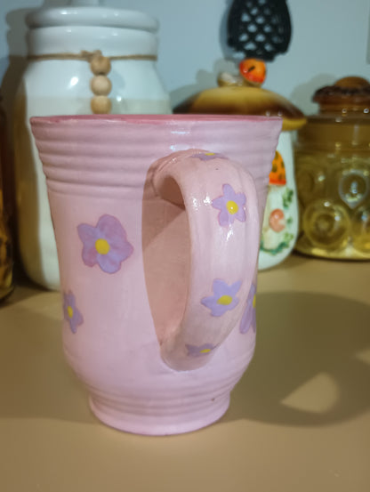 Pink Floral 16oz Mug
