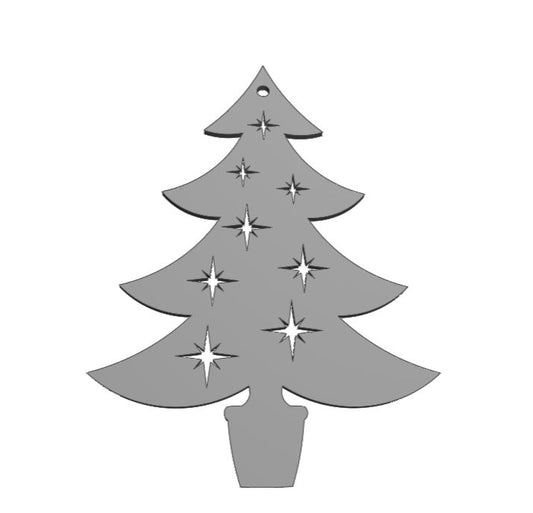 MCM Star Tree Ornament