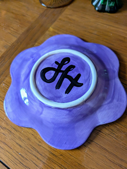 Small Flower Plate