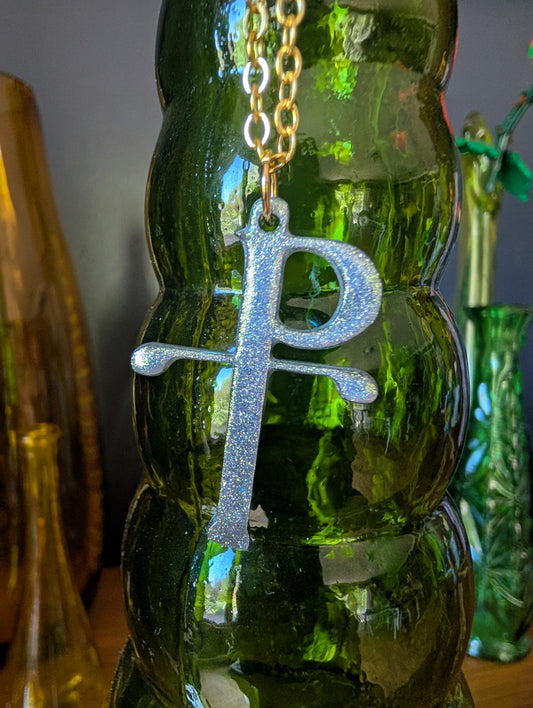 Staurogram Pendant - Golden Shiner