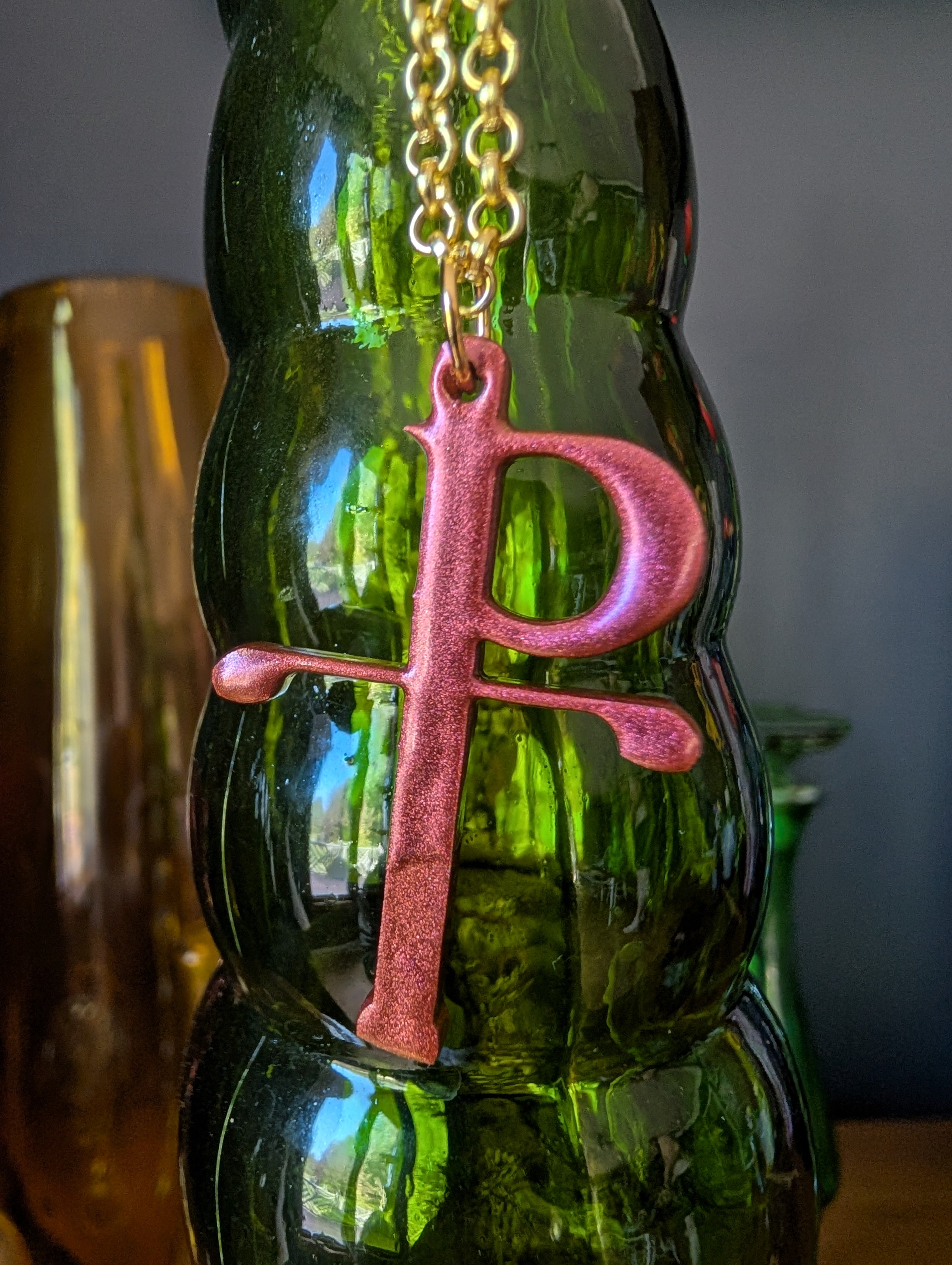Staurogram Pendant - Lava Flow – Harper Homestead