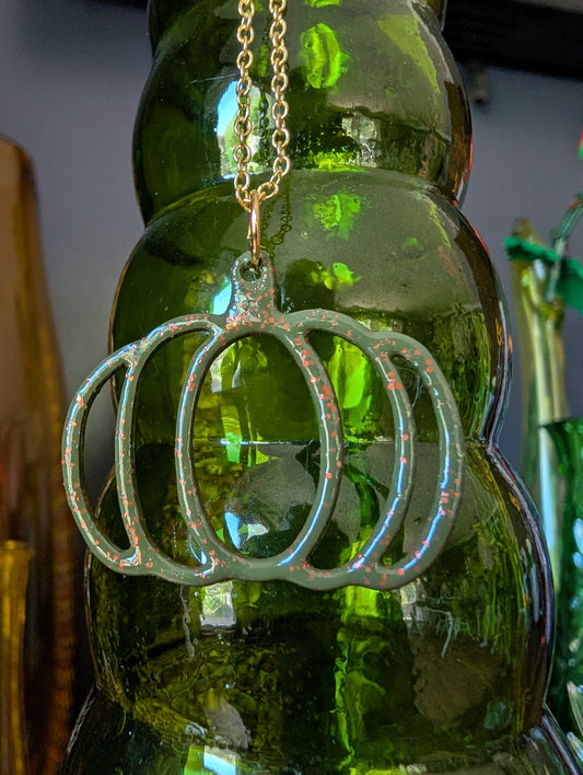 Pumpkin Pendant - Pumpkin Green