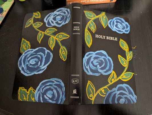 Painted KJV - Roses