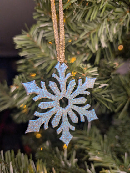 Art Deco Snowflake Ornament