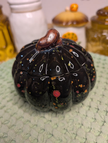 Ceramic Pumpkin Box