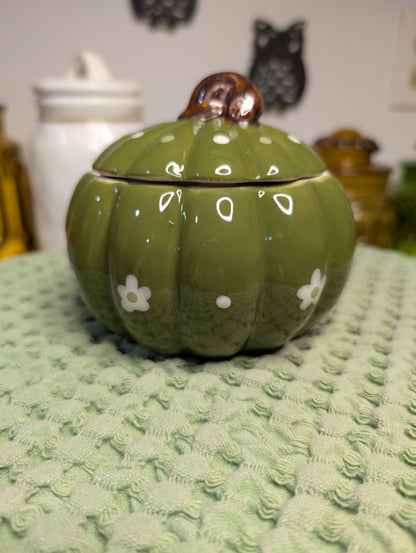 Ceramic Pumpkin Box