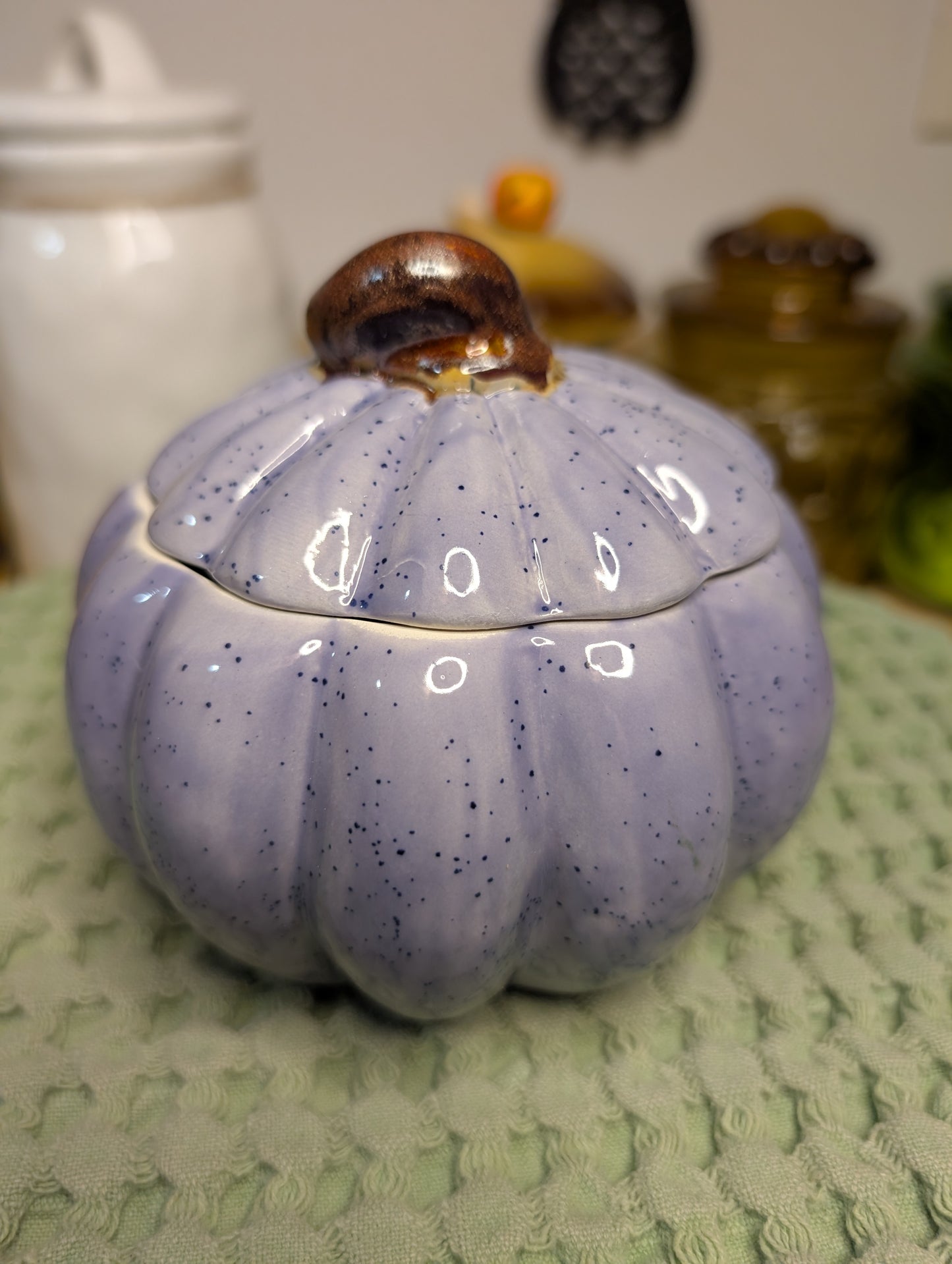 Ceramic Pumpkin Box
