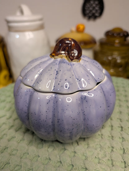 Ceramic Pumpkin Box