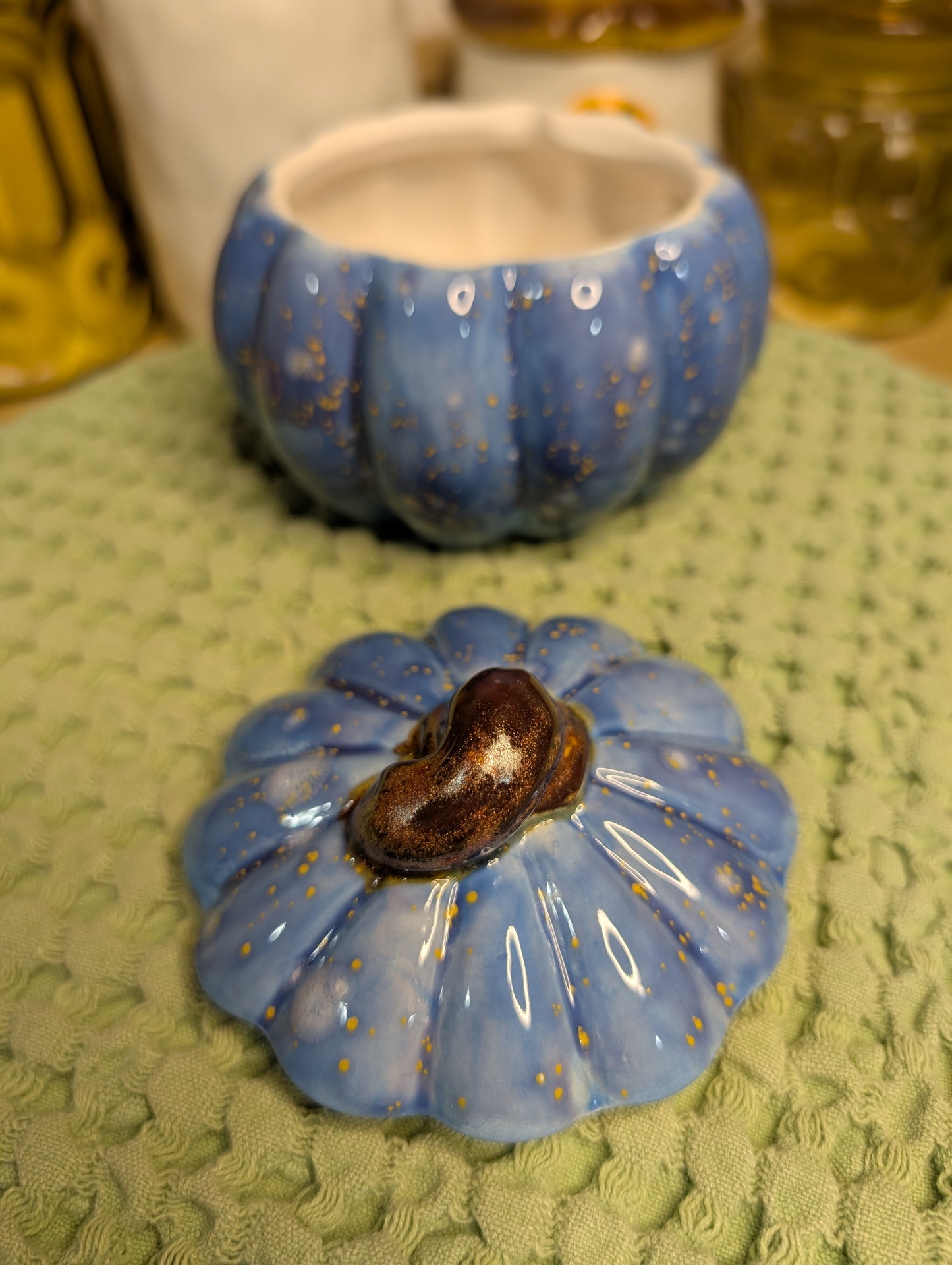 Ceramic Pumpkin Box