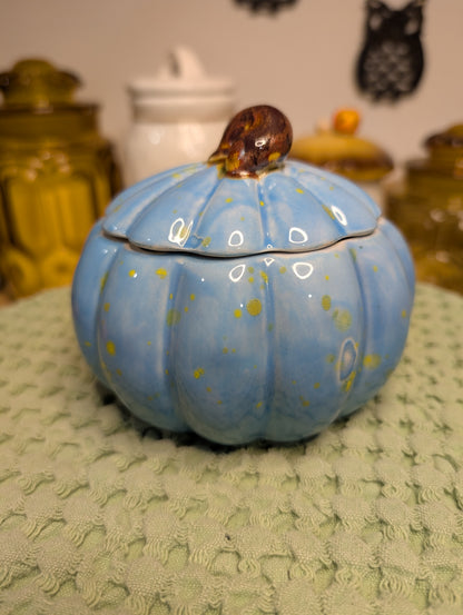 Ceramic Pumpkin Box