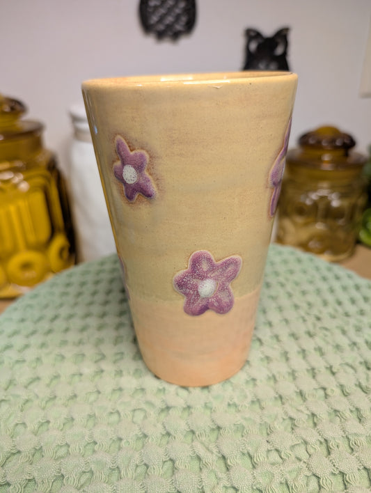 Latte Cup - Pink Floral