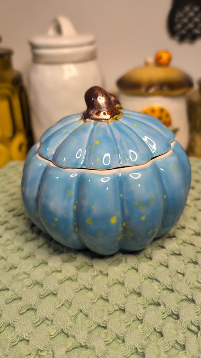 Ceramic Pumpkin Box